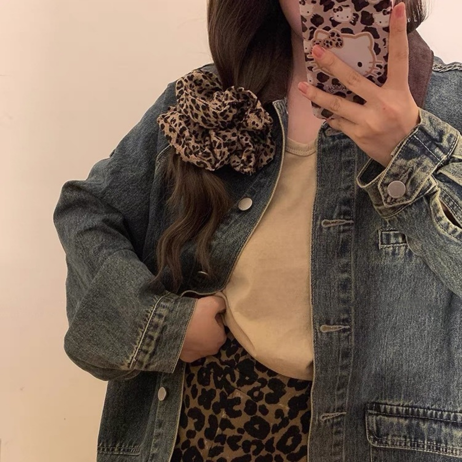 1PC Leopard Print Large Intest - Jewelry Making Adults 리뷰 및 가격