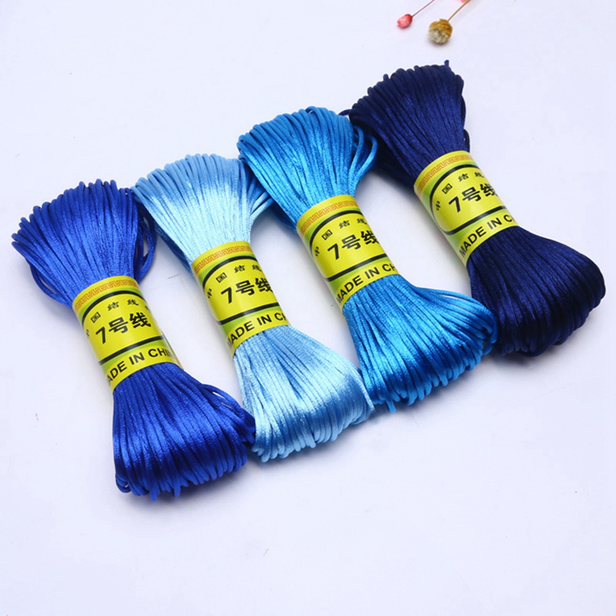 20 Meter 1.5mm Braided Macrame - Knotting Cord Silk 리뷰 및 가격