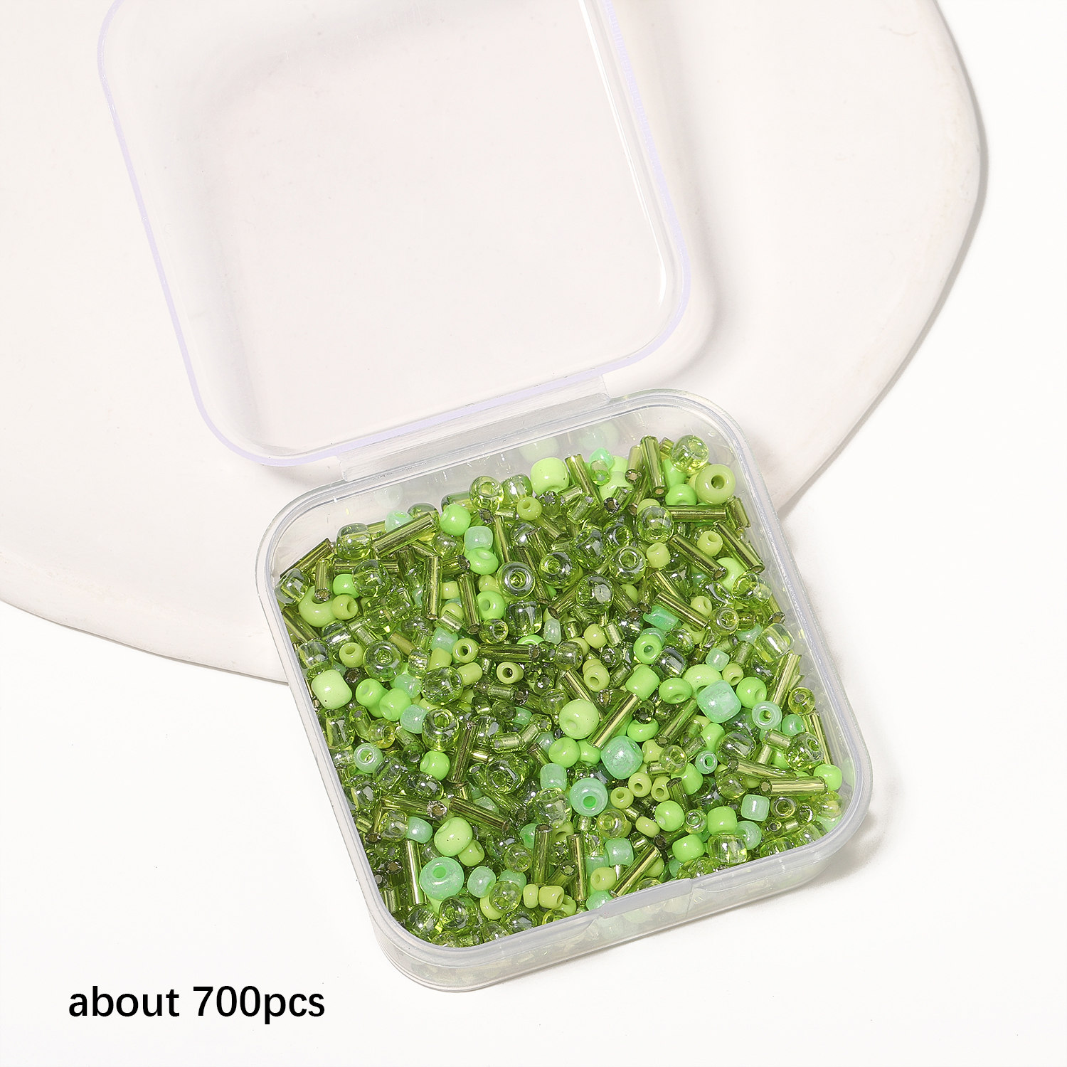 700Pcs/box Green Japanese Seed - Seed Bead Tube 리뷰 및 가격