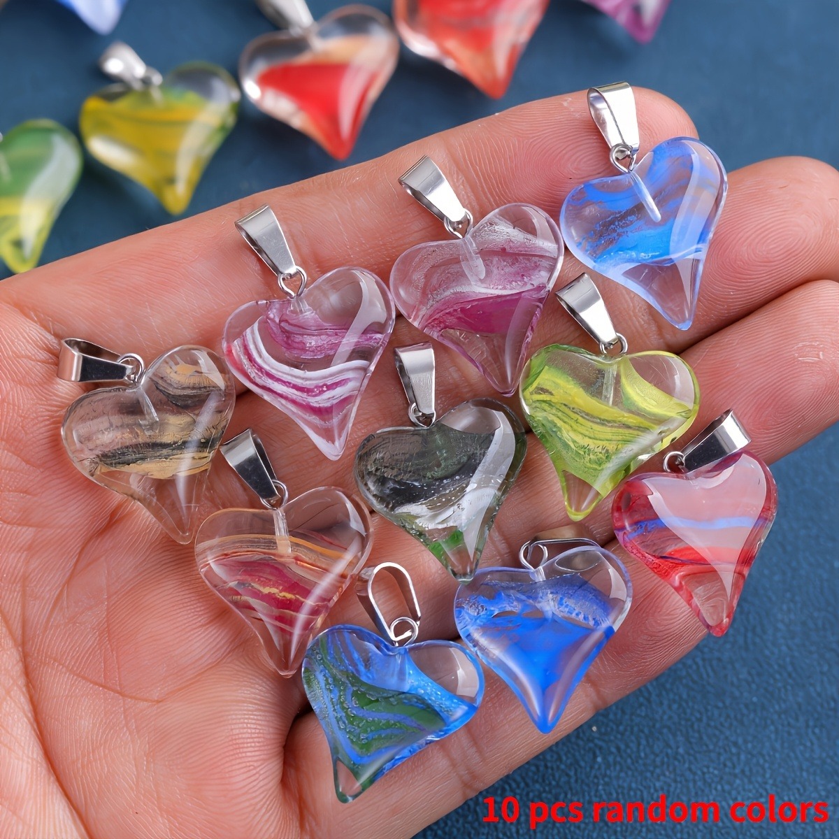 10pcs-shaped glass crystal pen - Jewelry Making The Well 리뷰 및 가격