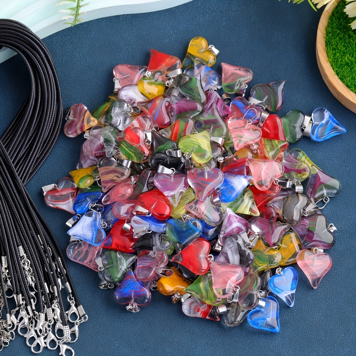 10pcs-shaped glass crystal pen - Jewelry Making The Well 리뷰 및 가격