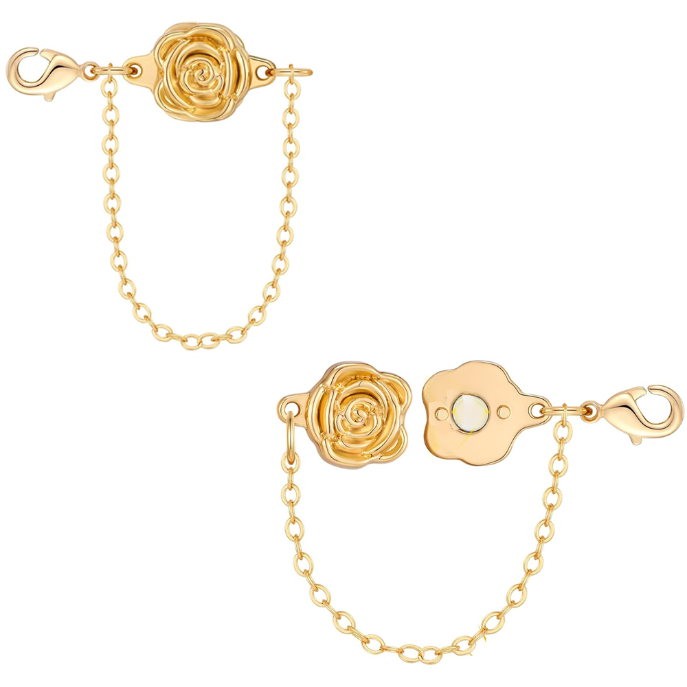 5pcs Rose Magnet Connected Cla - Jewelry Making Chain 리뷰 및 가격