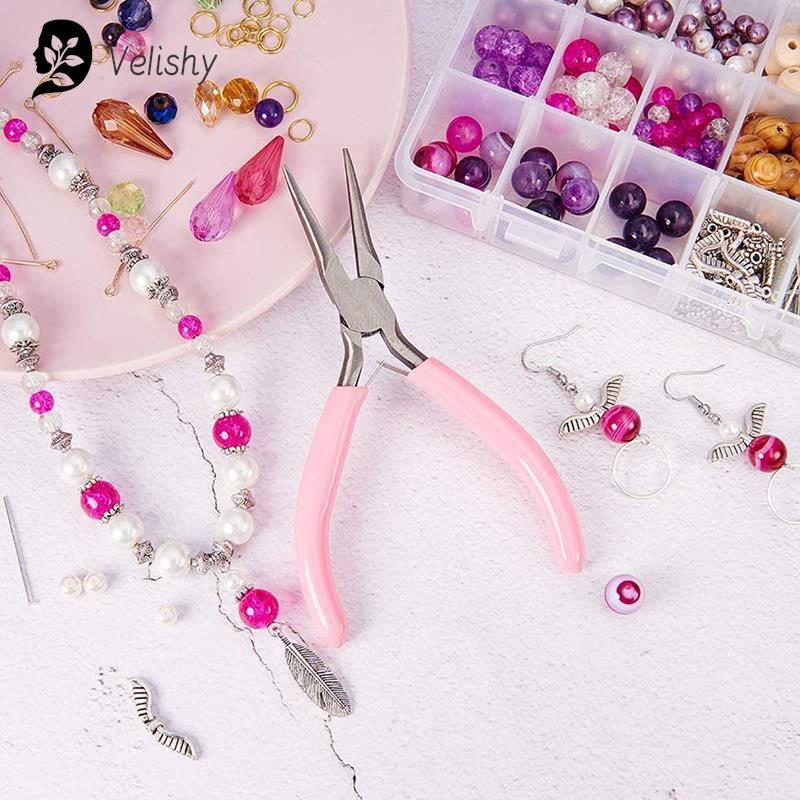 1PC Mini Pliers Diagonal Round - Jewelry Making Round Nose Pliers 리뷰 및 가격