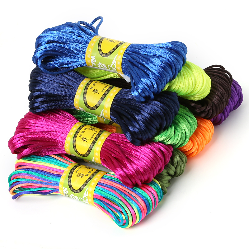 2.5mm 20m Satin Rattail Silk M - Knotting Cord Silk 리뷰 및 가격