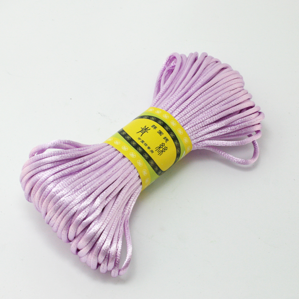 2.5mm 20m Satin Rattail Silk M - Knotting Cord Silk 리뷰 및 가격