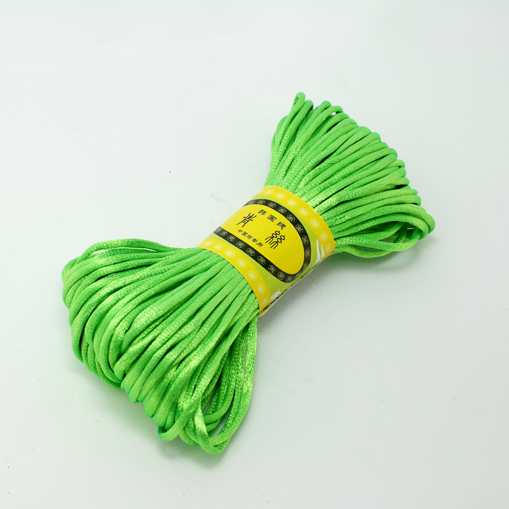 2.5mm 20m Satin Rattail Silk M - Knotting Cord Silk 리뷰 및 가격