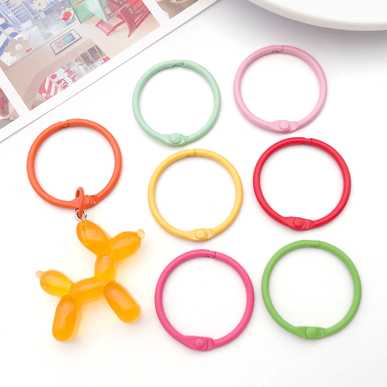 20pcs Binder Rings Loose Leaf  - Jewelry Making Guide Book 리뷰 및 가격