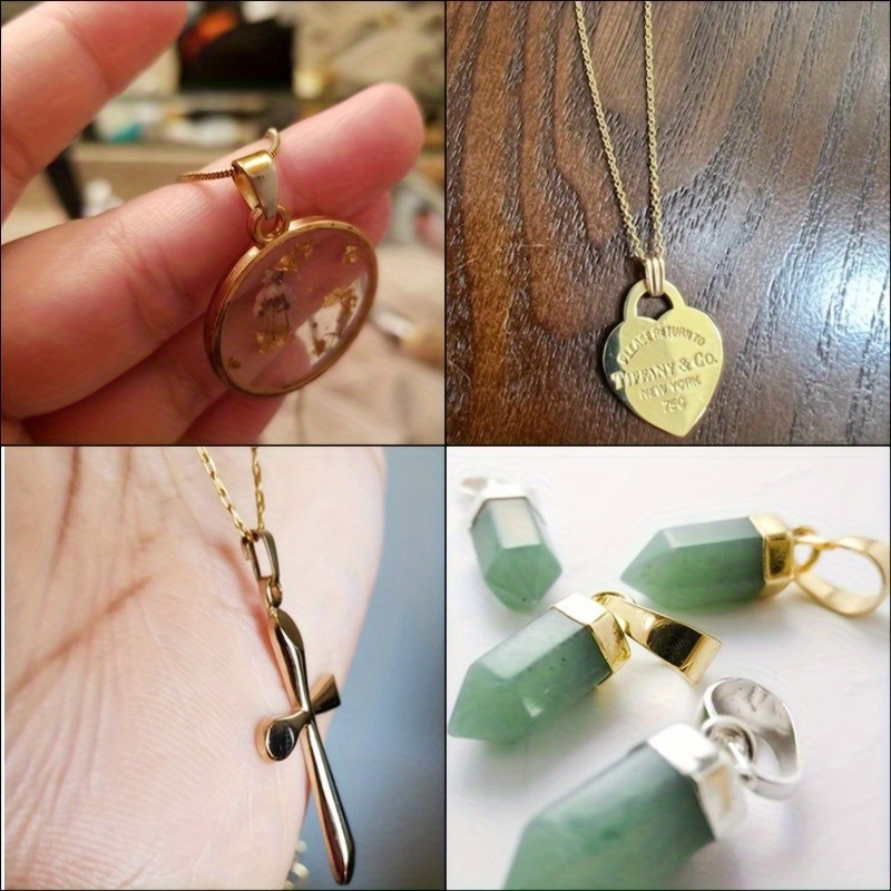 Pinch Clip Pendant Clasp Bail  - Jewelry Making Designs 리뷰 및 가격
