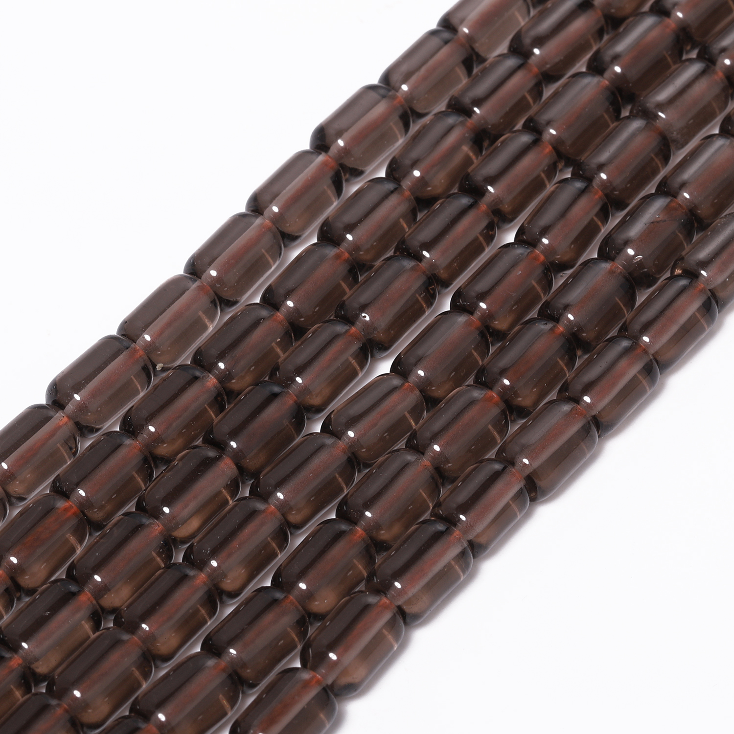 Natural Smoky Quartz Stone Tub - Seed Bead Tube 리뷰 및 가격