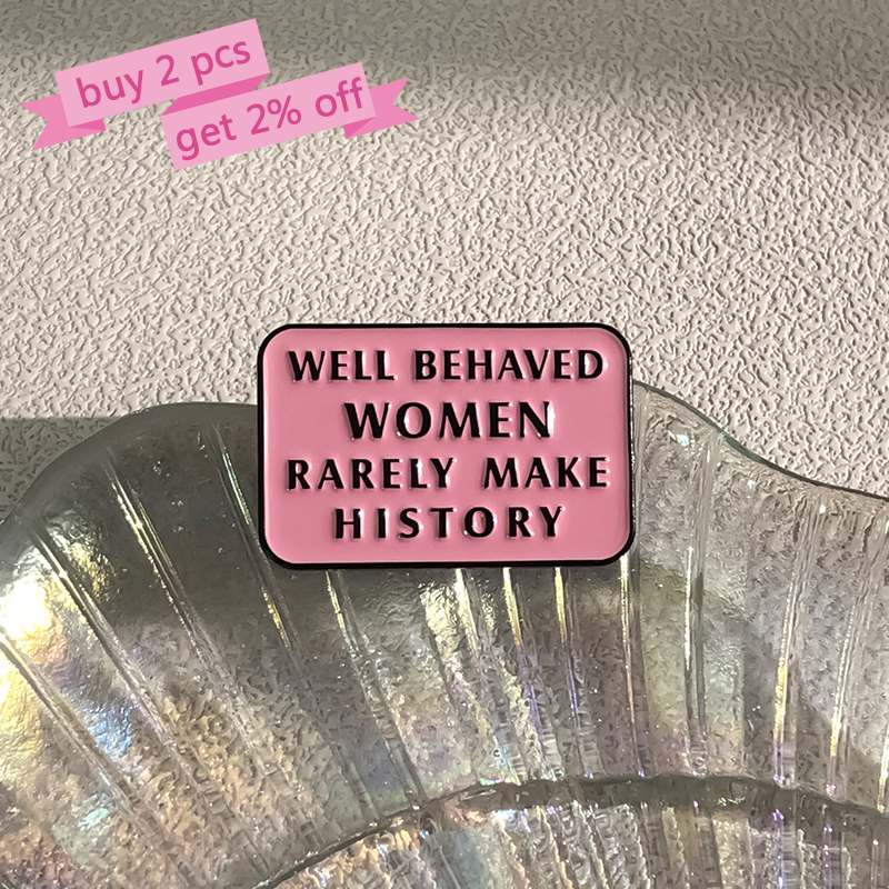 Feminist Enamel Pins Well Beha - Jewelry Making The Well 리뷰 및 가격