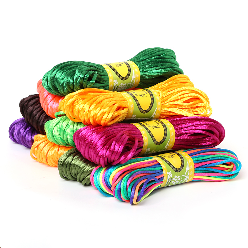2.5mm 20 Meters Soft Satin Rat - Knotting Cord Silk 리뷰 및 가격