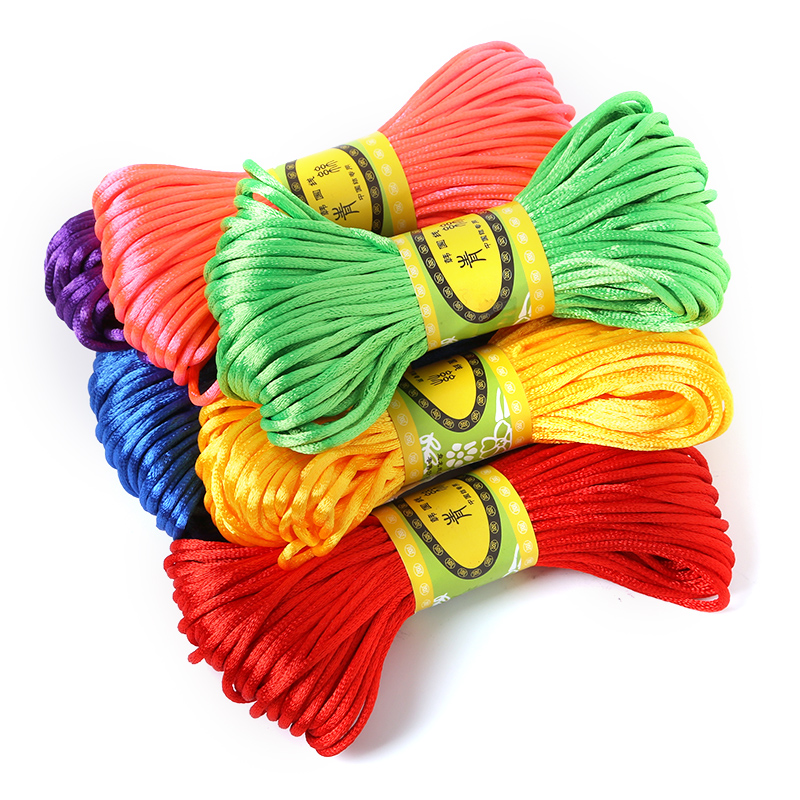 2.5mm 20 Meters Soft Satin Rat - Knotting Cord Silk 리뷰 및 가격