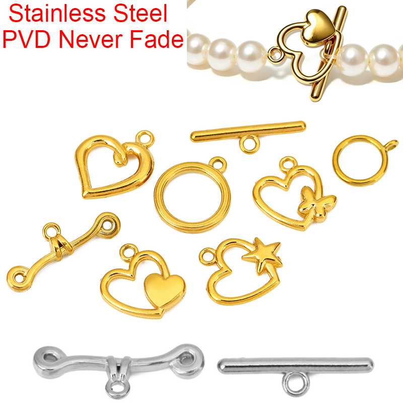 5sets PVD Never Fade Stainless - Jewelry Making Materials 리뷰 및 가격