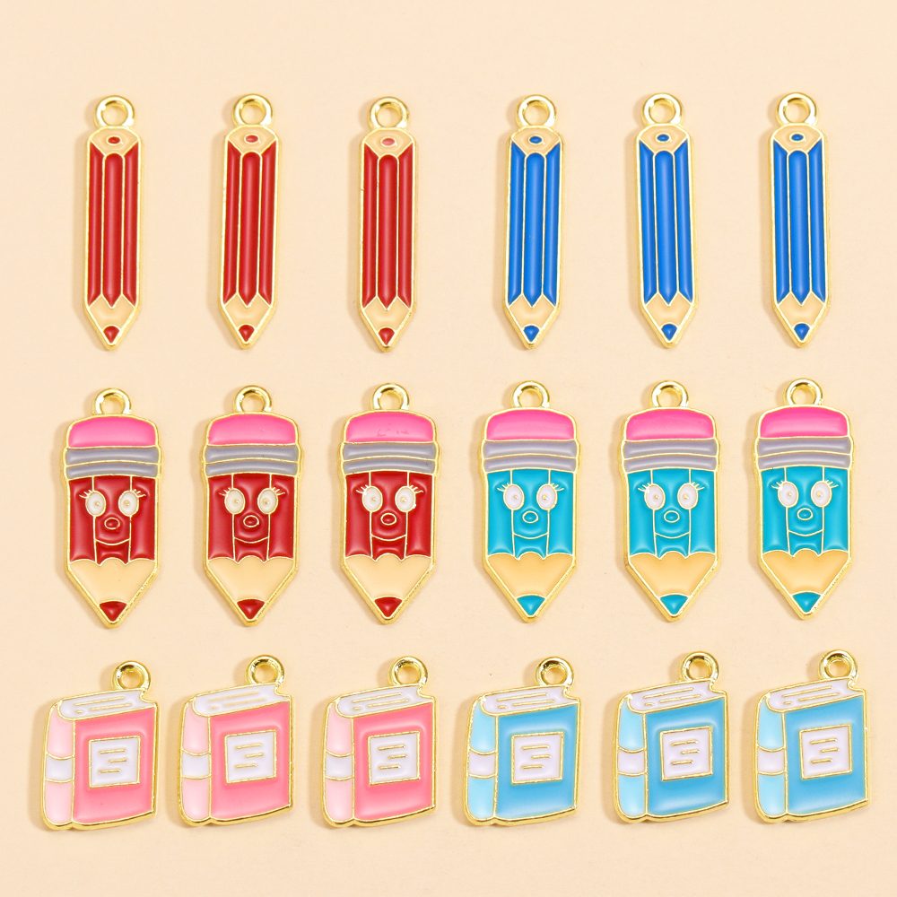 10Pcs Cute Fun Enamel Book Pen - Jewelry Making Guide Book 리뷰 및 가격
