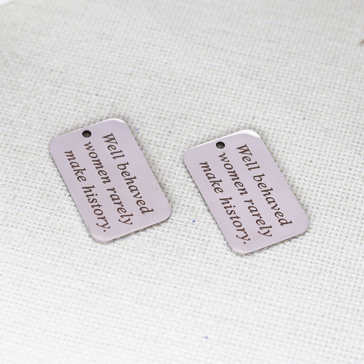 2pcs/Lot Well Behaved Women Ra - Jewelry Making History 리뷰 및 가격