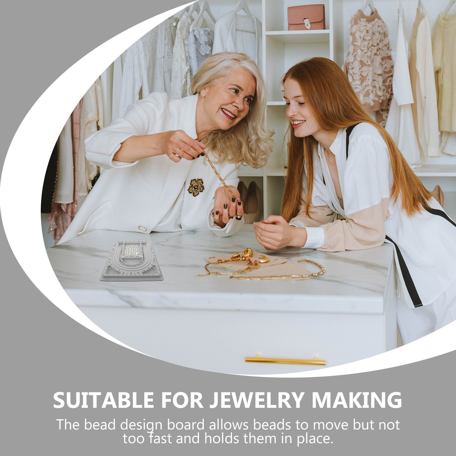 2Pcs Bead Design Board Jewelry - Jewelry Making Designs 리뷰 및 가격