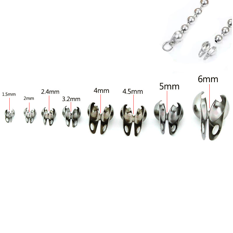 50Pcs 1.5-6mm Stainless Steel  - Jewelry Making Chain 리뷰 및 가격