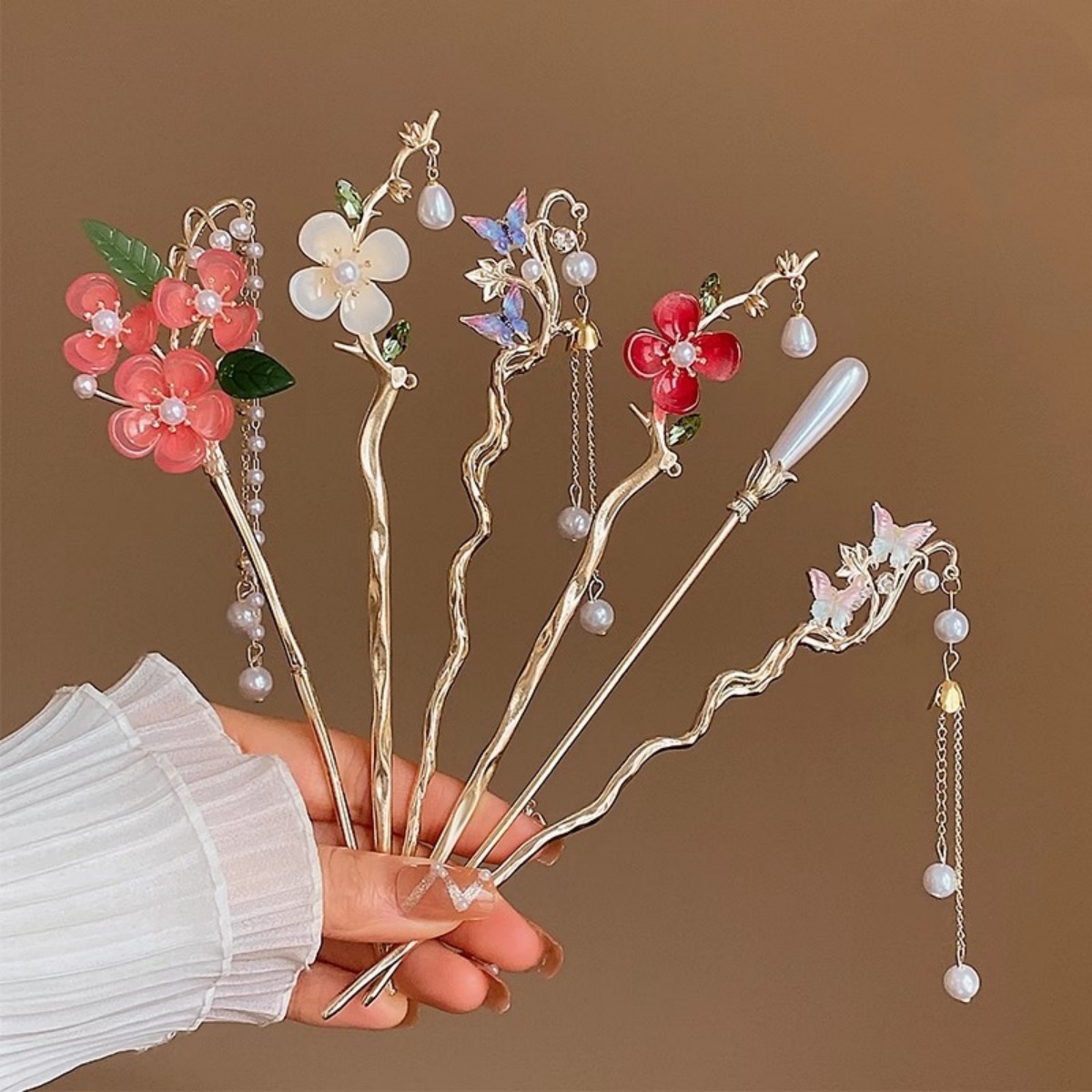 2025 New Flower Hairpin For Wo - Jewelry Making Adults 리뷰 및 가격