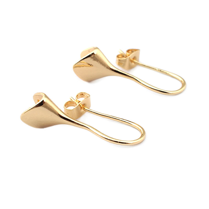 18K Gold Color Brass Can fit H - Jewelry Making Pieces 리뷰 및 가격