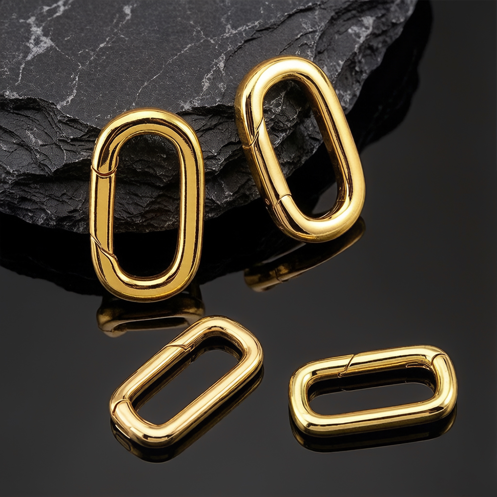 2pcs 18K Gold Plated Filled Ov - Jewelry Making Materials 리뷰 및 가격
