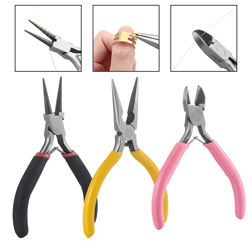 3pcs/Set 3 Styles Jewelry Plie - Jewelry Making Round Nose Pliers 리뷰 및 가격