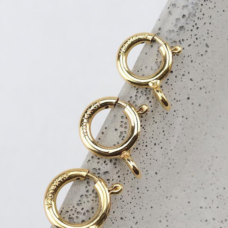 14K Gold Filled Spring Ring Cl - Jewelry Making Materials 리뷰 및 가격