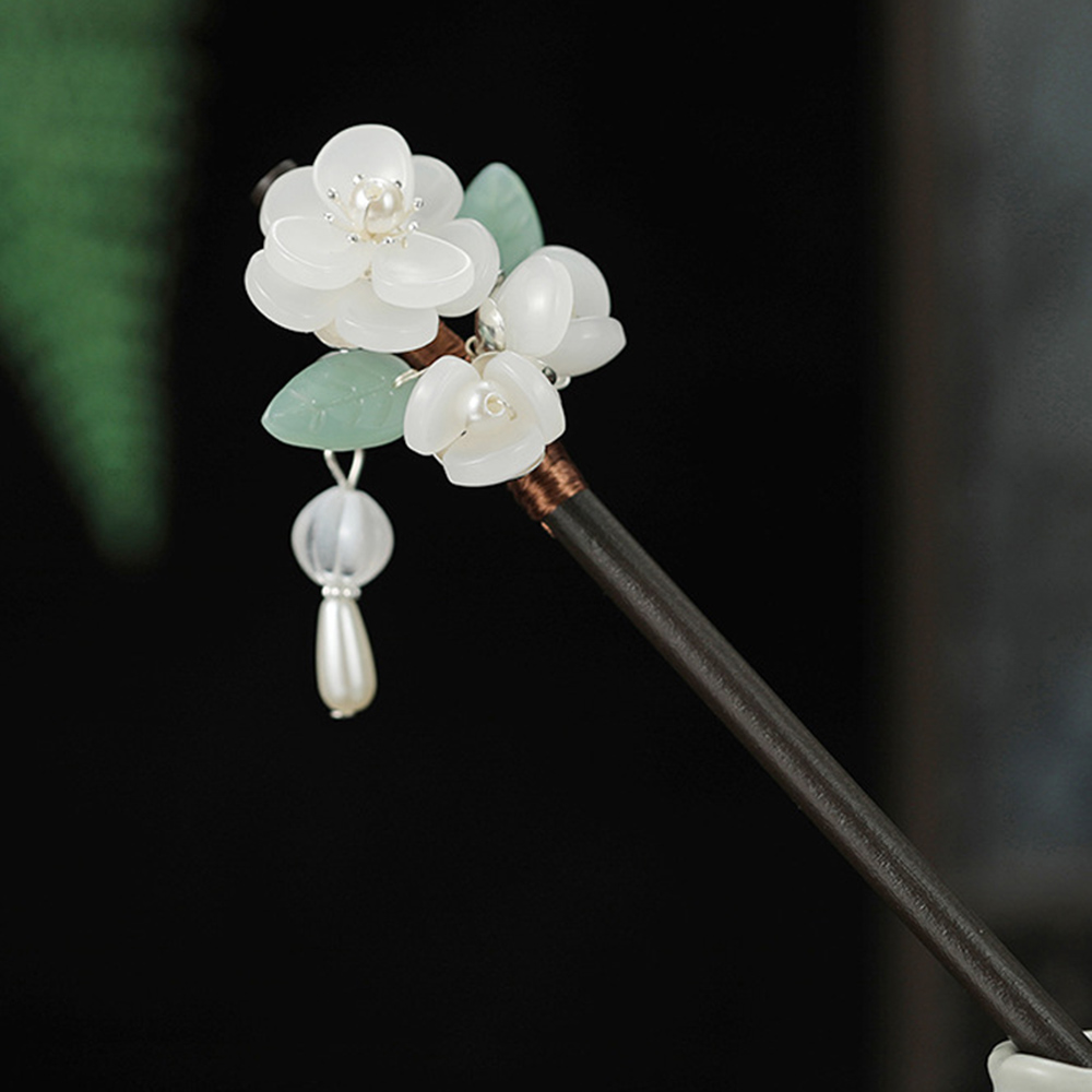 Retro Flower Hairpin With Pear - Jewelry Making Adults 리뷰 및 가격