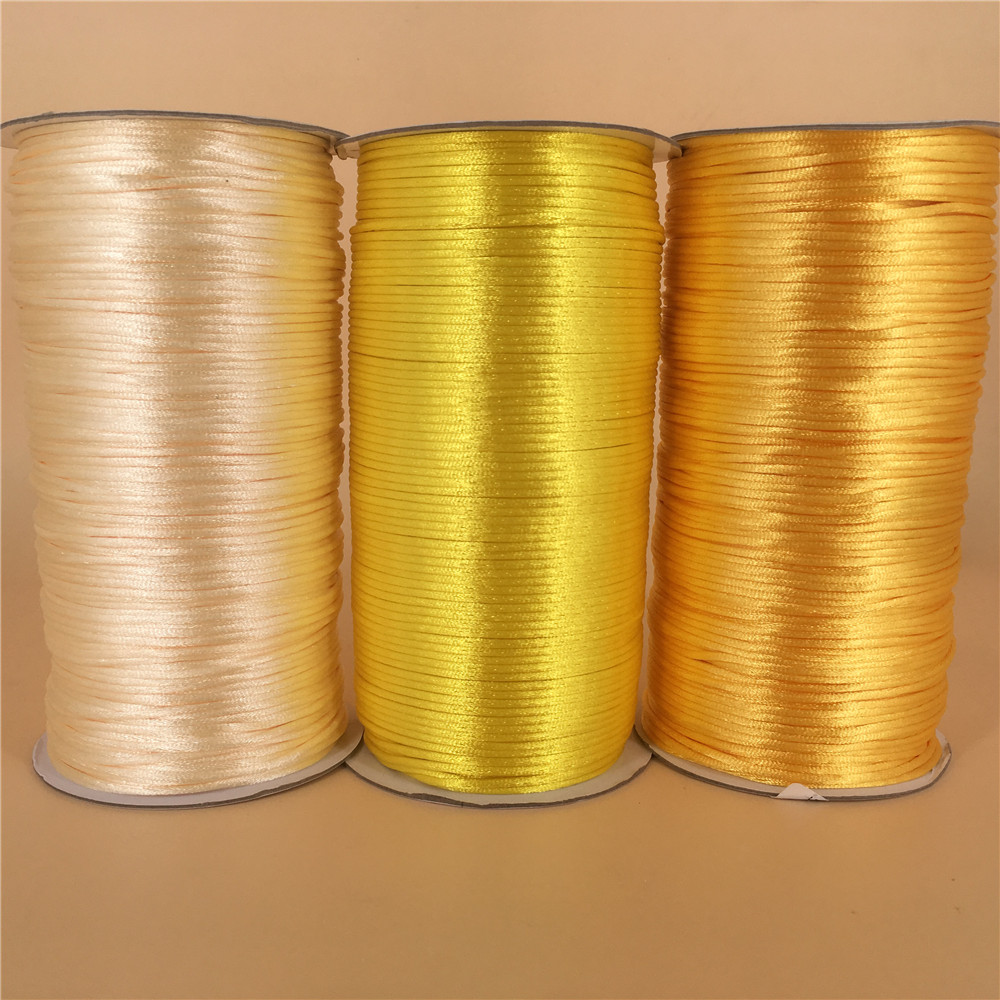 2mm 10-225meters/roll Chinese  - Knotting Cord Silk 리뷰 및 가격